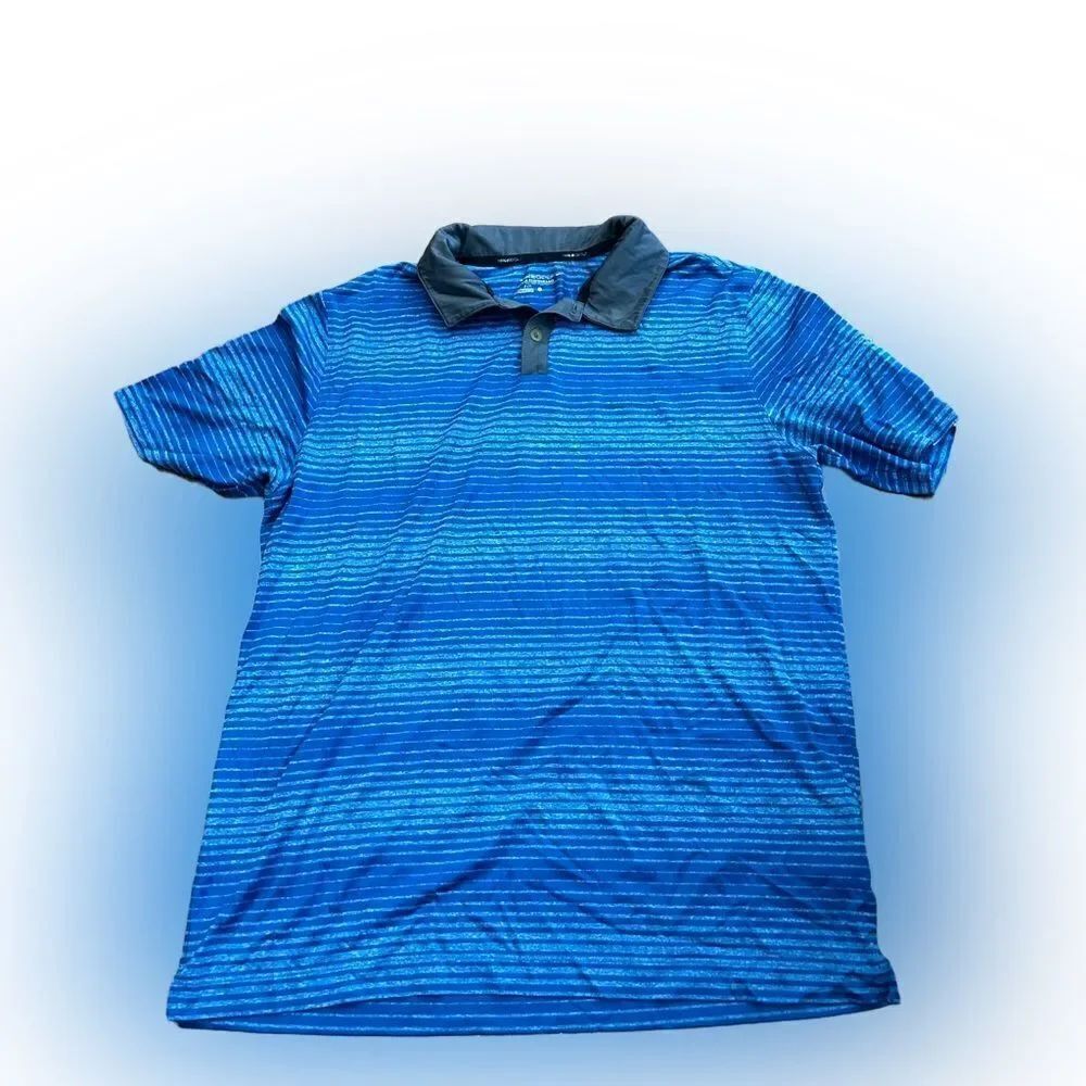 Nike Golf Dri-Fit Striped Polo Shirt